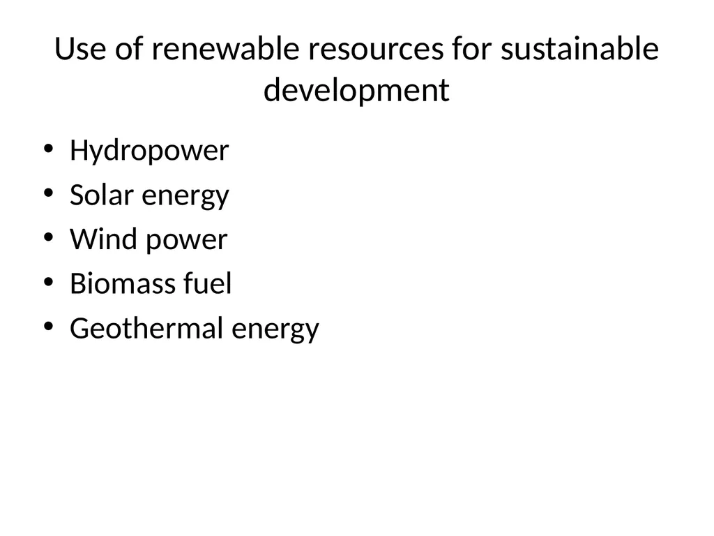 CONSERVATION OF ENVIRONMENT Introduction - slide 7 of 9