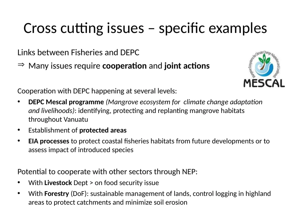 National Environment Policy Presentation NEP and - slide 10 of 12