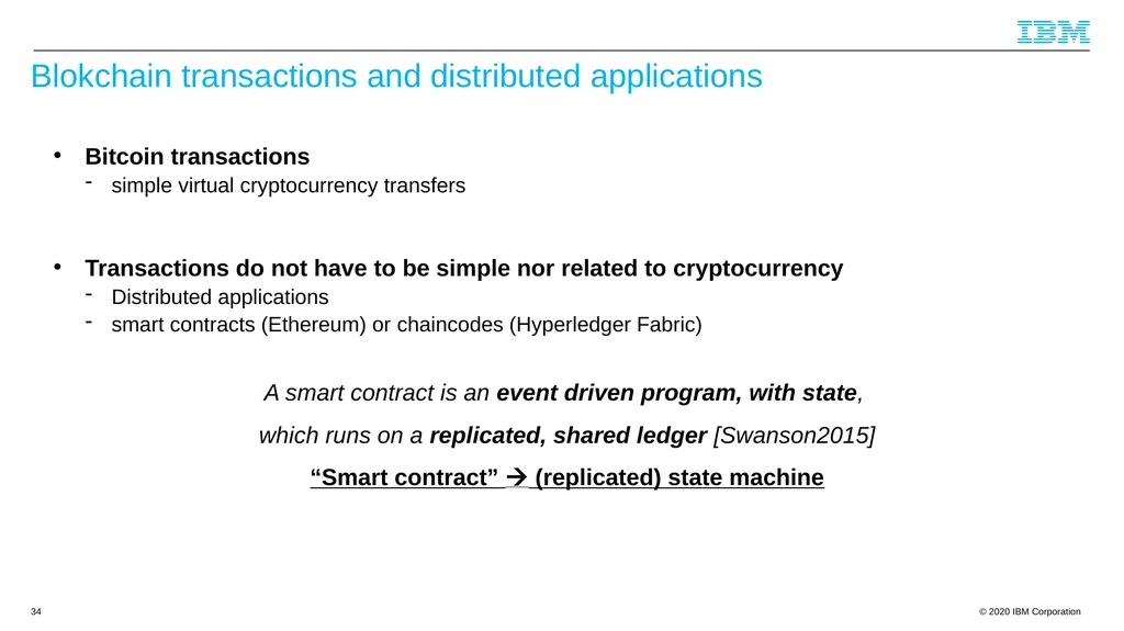 Byzantine Quorums and Hyperledger Fabric and a few - slide 34 of 66