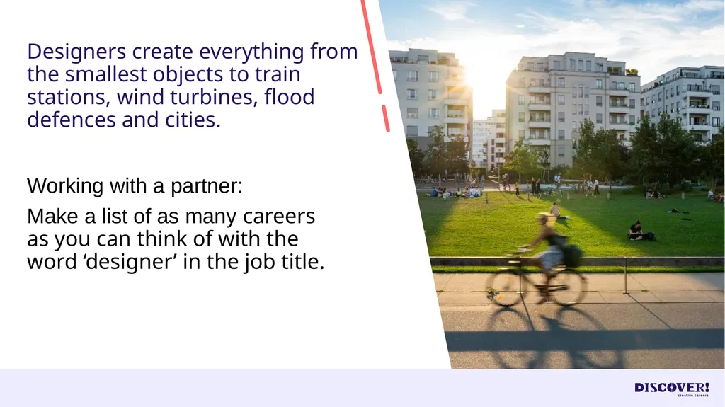 Focus on Design Is there a career for you? What - slide 11 of 29