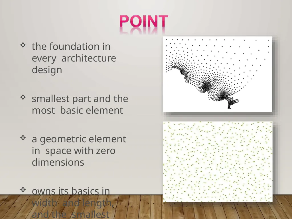 Elements of Design Ar. Manish Kumar the foundation - slide 2 of 14