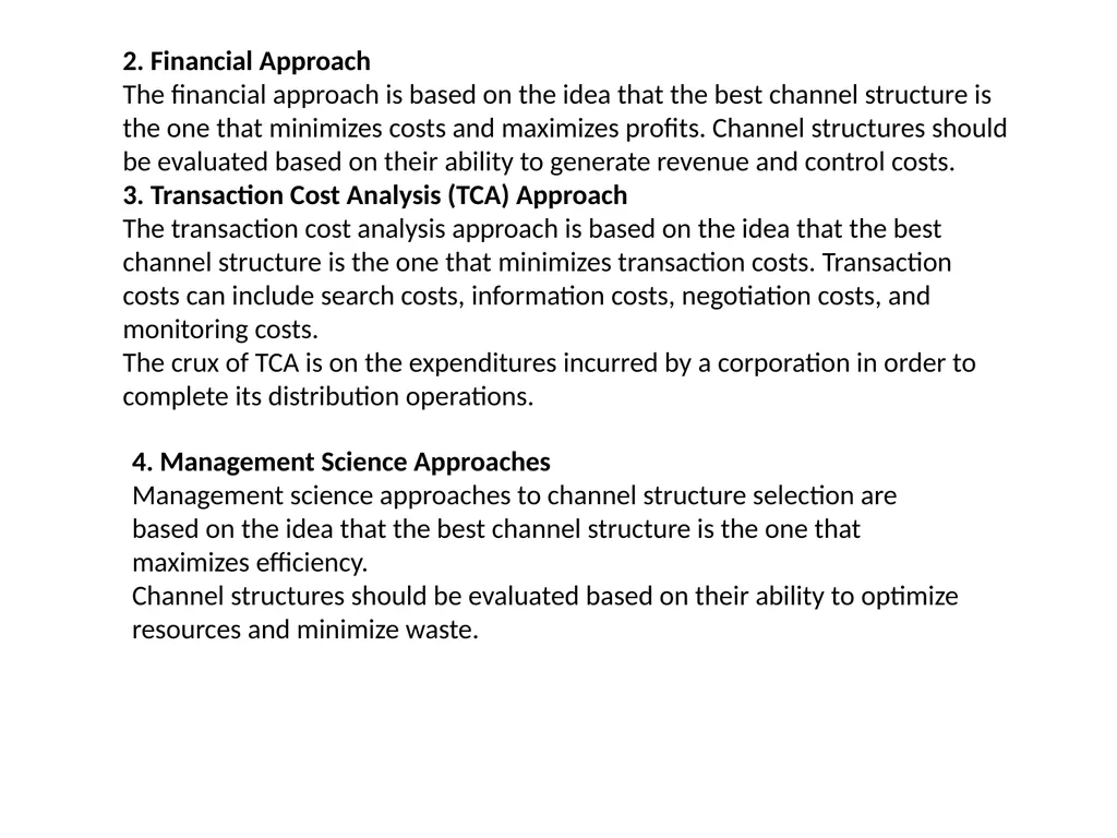 Channel Design Definition: Channel design is a - slide 12 of 13