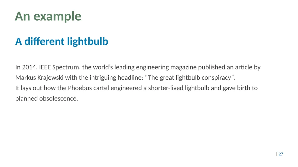 Design thinking for circular products Content Part - slide 27 of 57