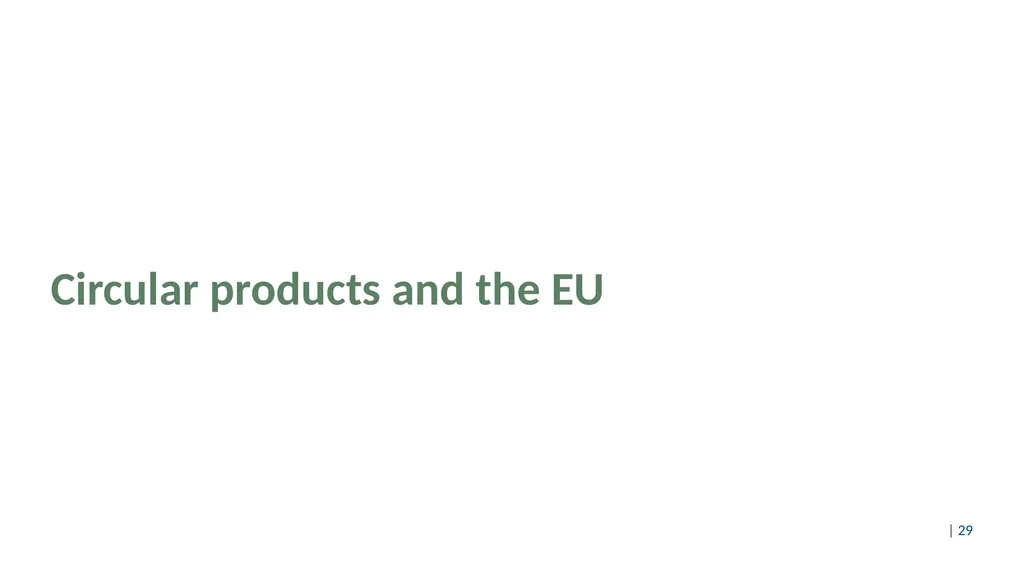 Design thinking for circular products Content Part - slide 29 of 57