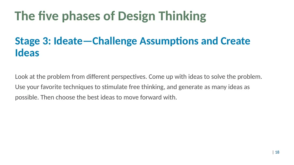 Design thinking for circular products Content Part - slide 18 of 57
