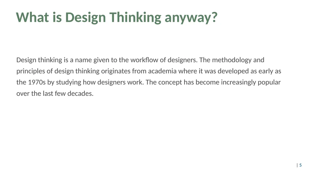 Design thinking for circular products Content Part - slide 5 of 57