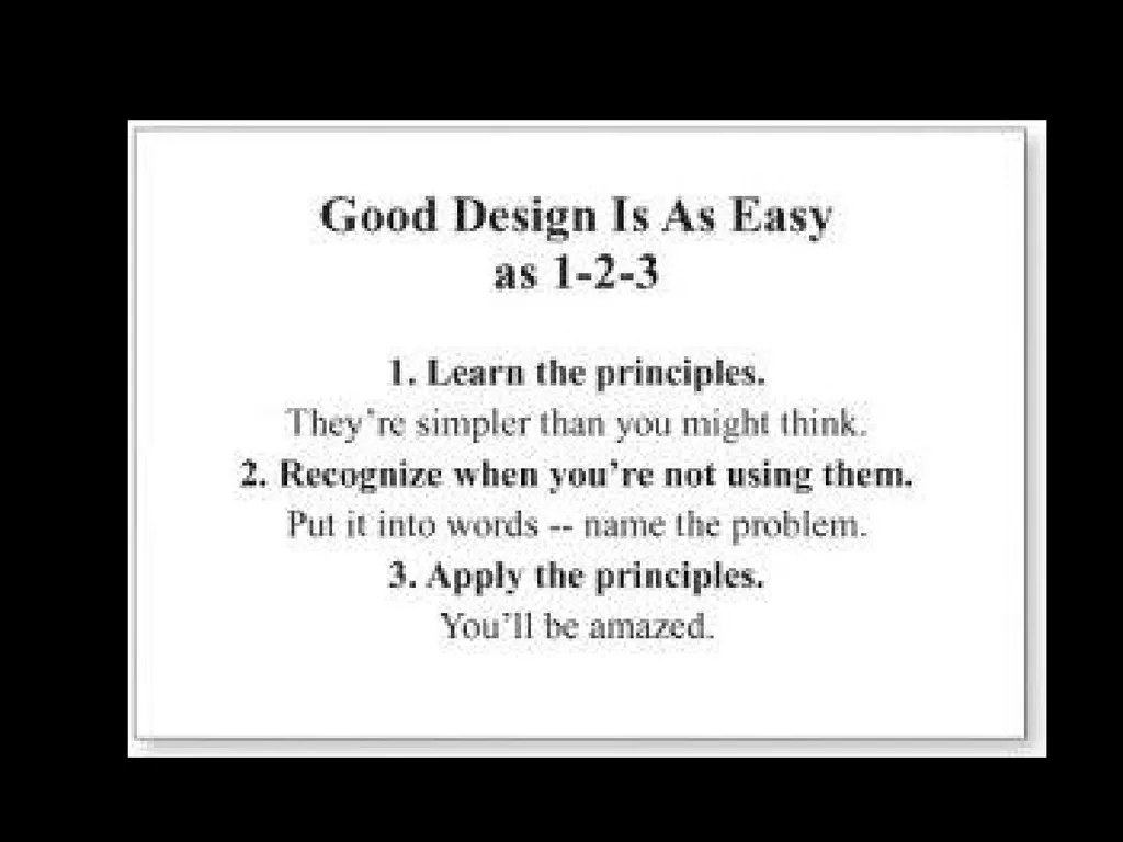 Graphical Screen Design Part 1: Contrast, - slide 17 of 25