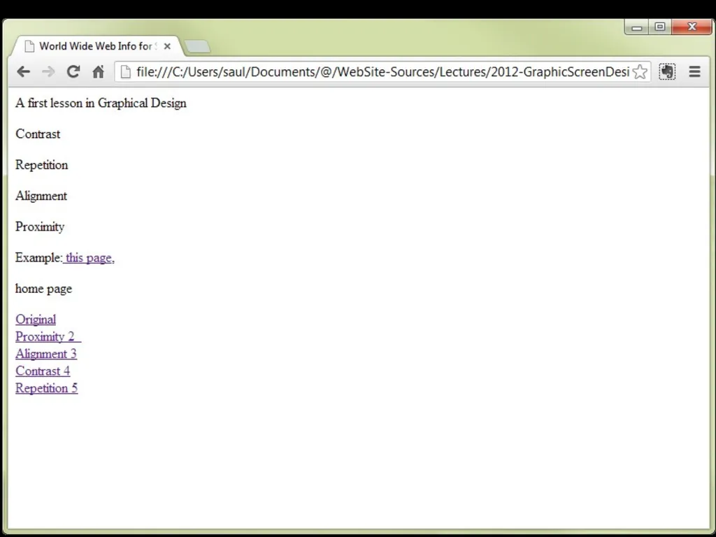 Graphical Screen Design Part 1: Contrast, - slide 7 of 25