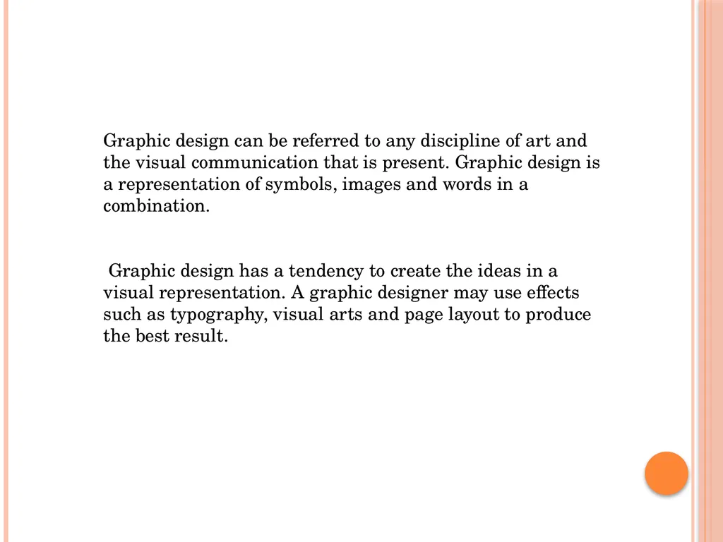 …. A brief look Back Computer graphics are - slide 14 of 17