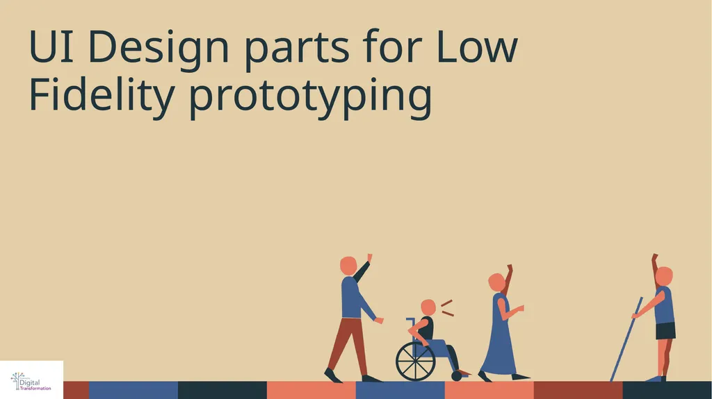 UI Design parts for Low Fidelity prototyping | 2 |