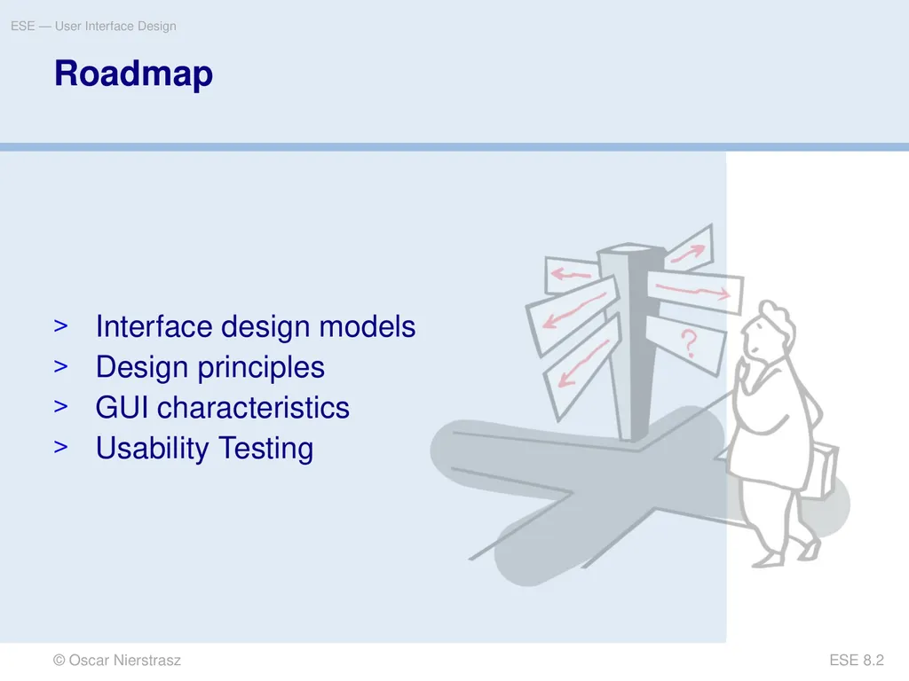 Introduction to Software Engineering 8. User - slide 2 of 33