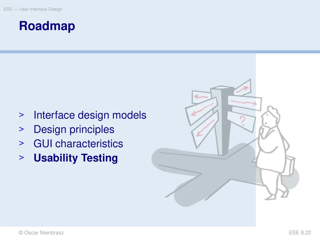 Introduction to Software Engineering 8. User - slide 22 of 33