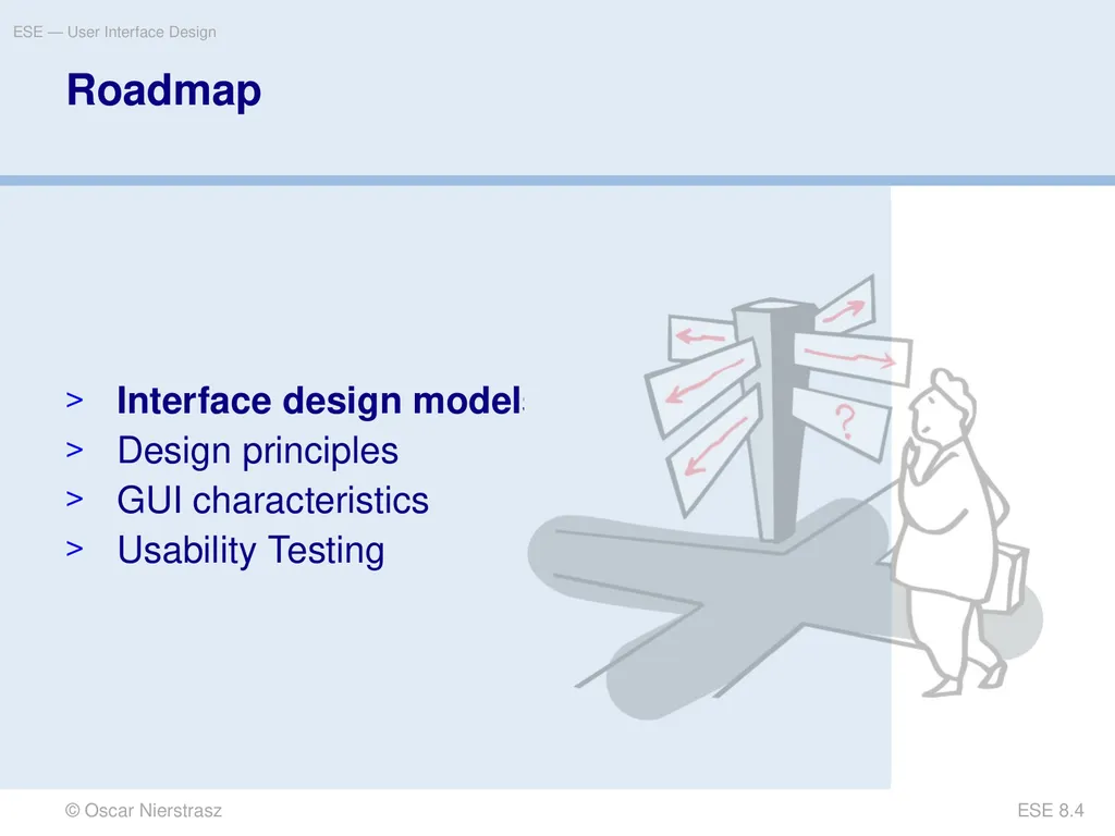 Introduction to Software Engineering 8. User - slide 4 of 33
