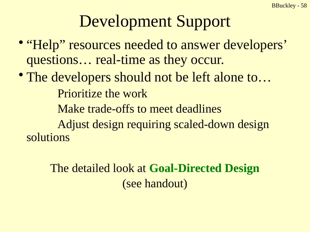 BBuckley - 1 CSc 238 Human Computer Interface - slide 58 of 63