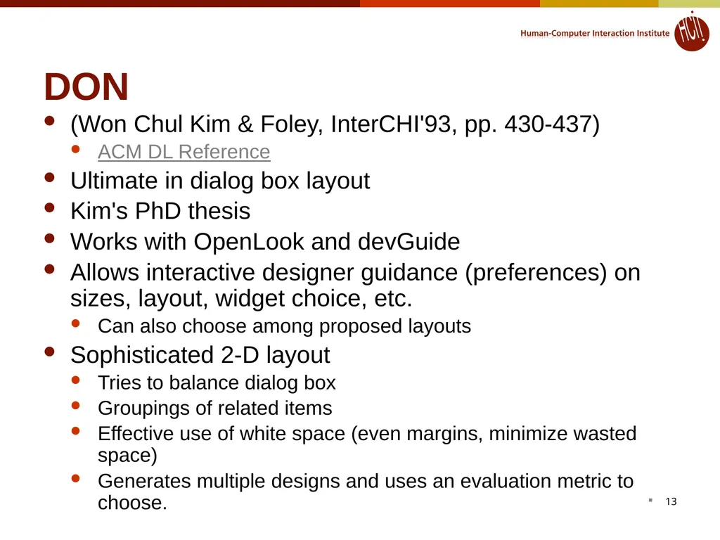 Lecture 12: Model-based tools: Creating the UI - slide 13 of 33