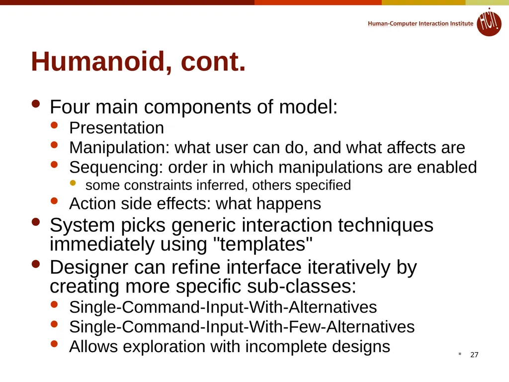 Lecture 12: Model-based tools: Creating the UI - slide 27 of 33