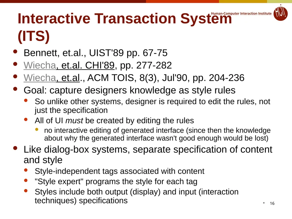 Lecture 12: Model-based tools: Creating the UI - slide 16 of 33