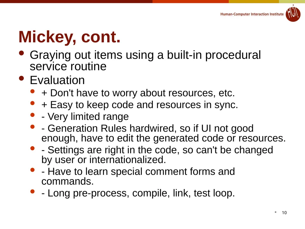 Lecture 12: Model-based tools: Creating the UI - slide 10 of 33