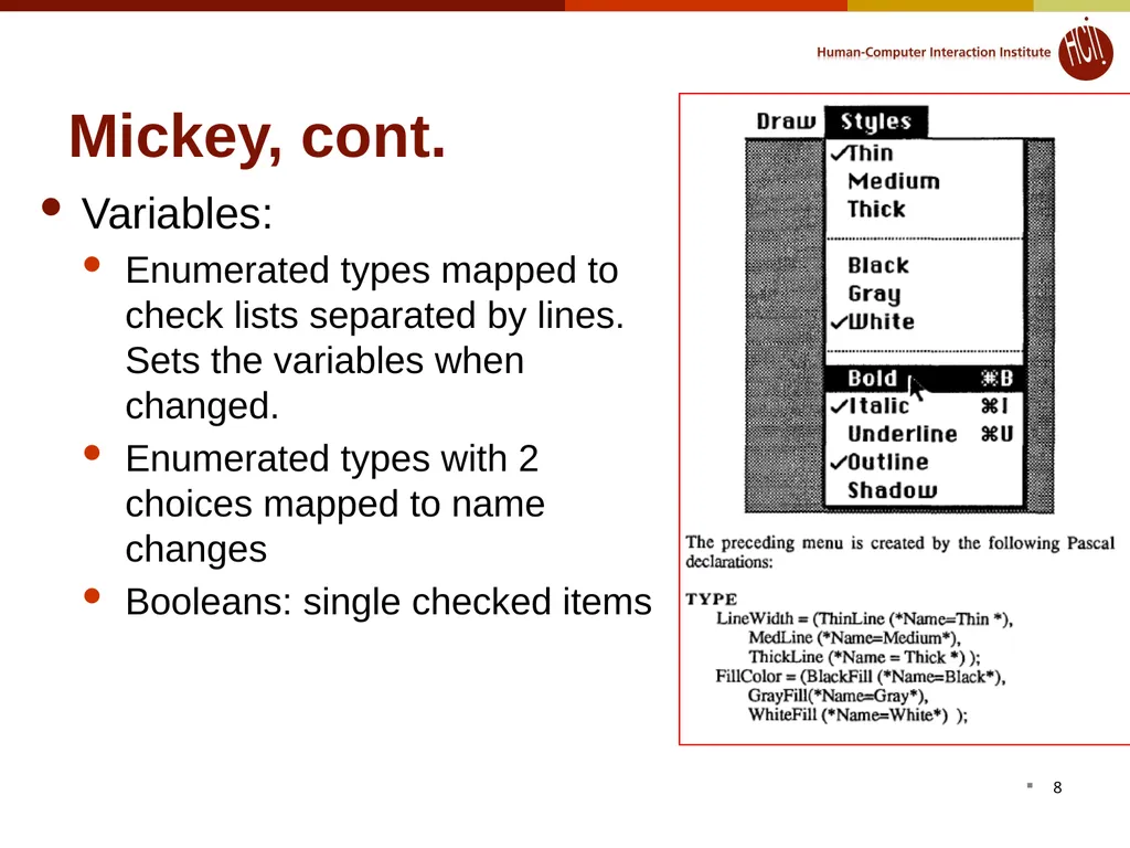 Lecture 12: Model-based tools: Creating the UI - slide 8 of 33