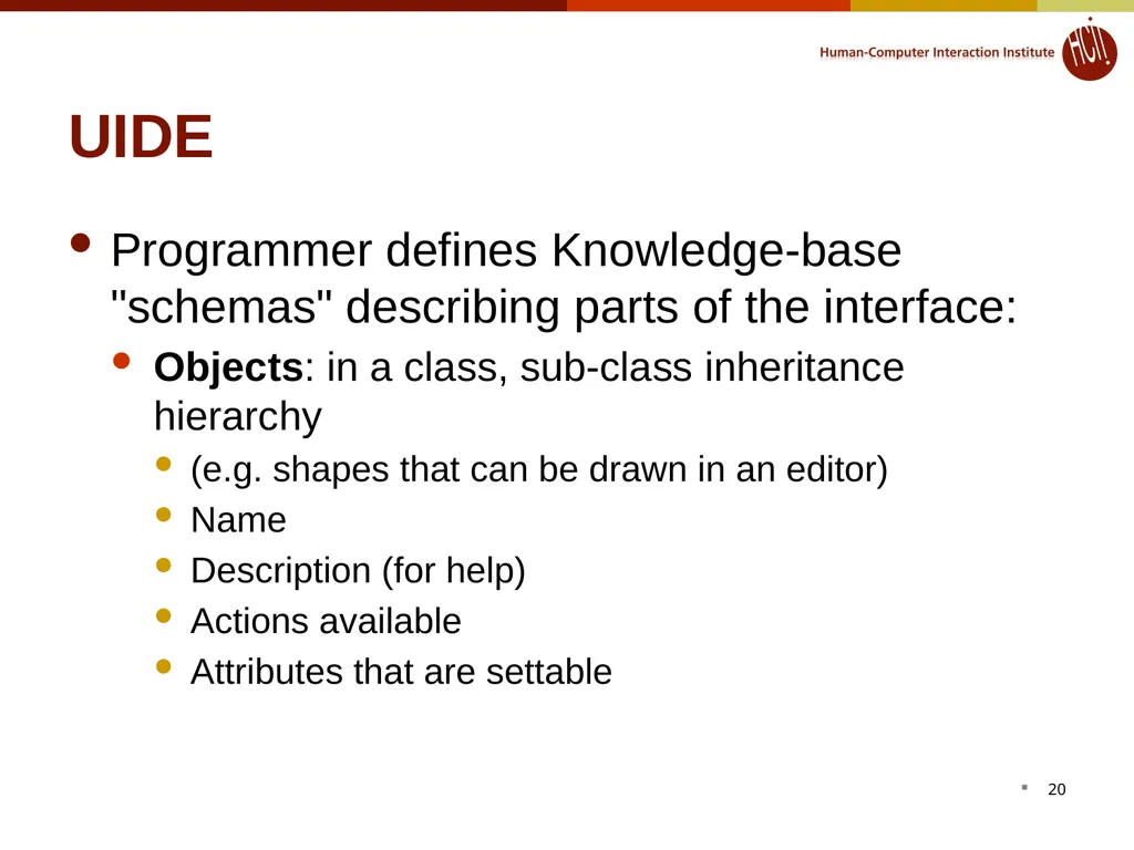 Lecture 12: Model-based tools: Creating the UI - slide 20 of 33