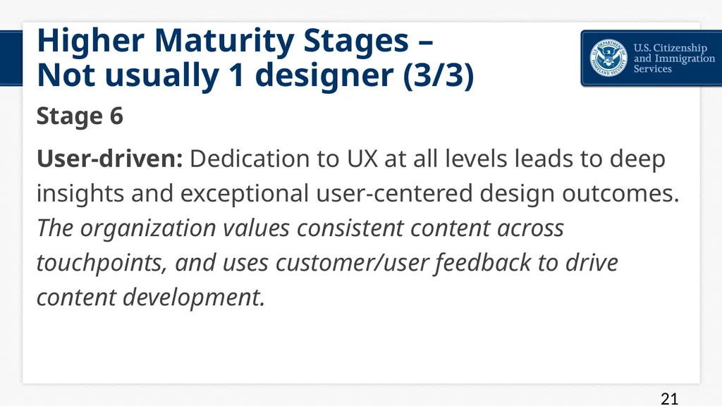 You Are The User: Recognizing Systemic Challenges - slide 21 of 48