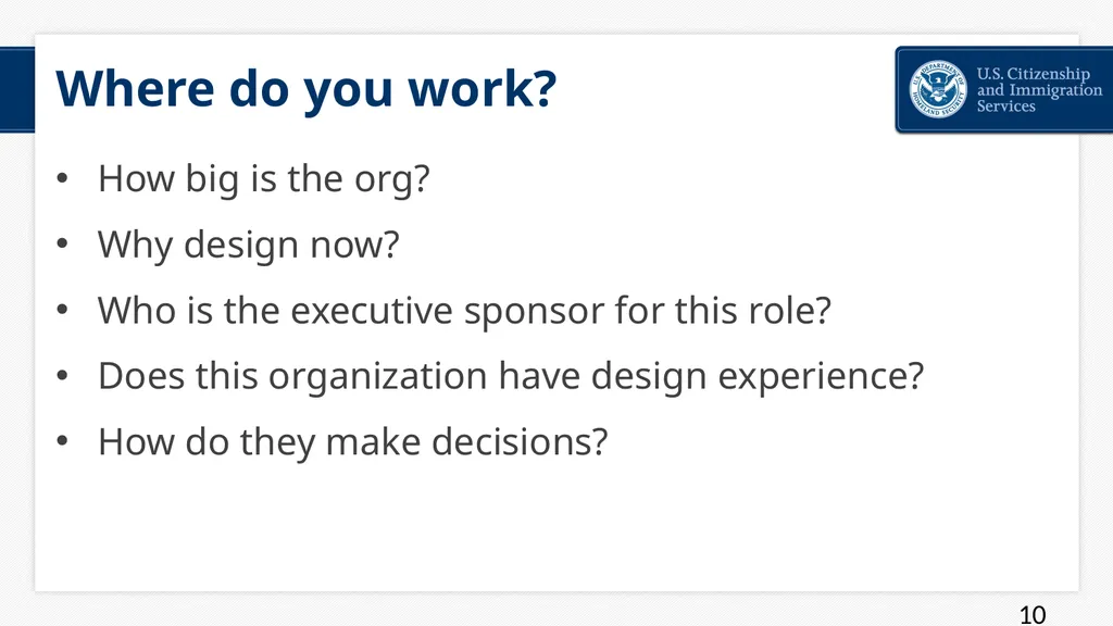 You Are The User: Recognizing Systemic Challenges - slide 10 of 48