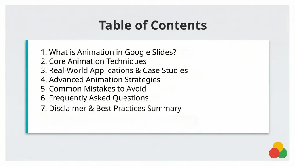 Animation in Google Slides: Complete Guide Master - slide 2 of 9