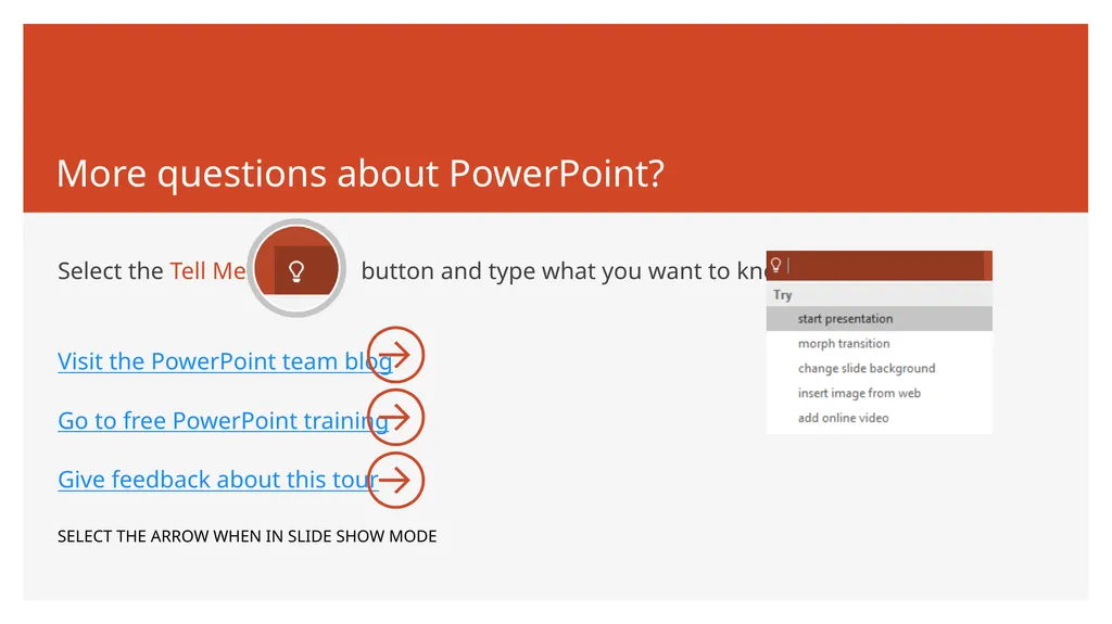 Welcome to PowerPoint 5 tips for a simpler way to - slide 9 of 9