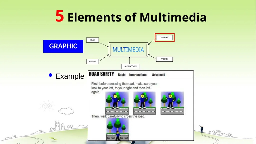 INTRODUCTION TO MULTIMEDIA What is Multimedia? - slide 8 of 23