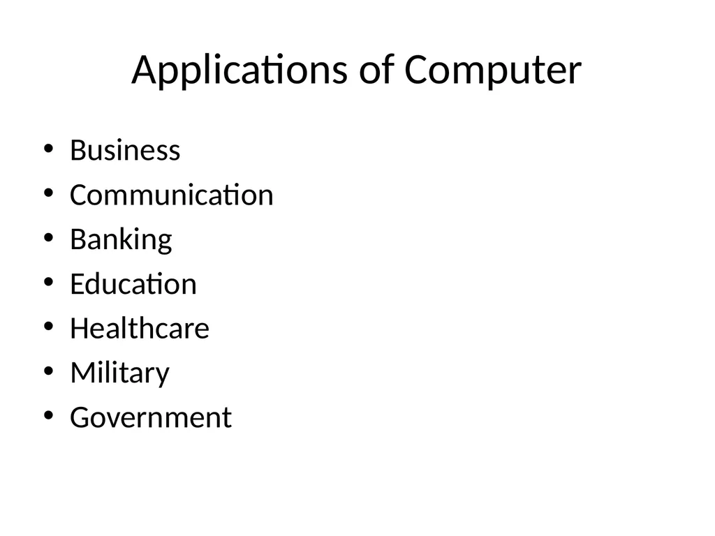 Fundamentals of Information Technology Chapter 1 - slide 31 of 38