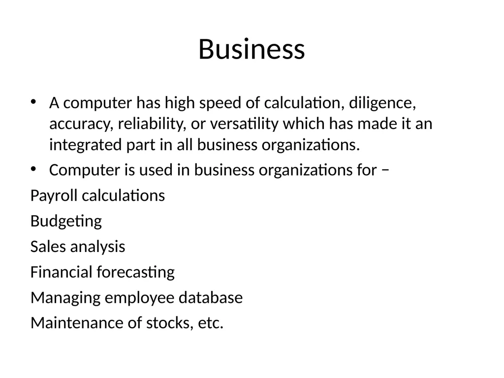 Fundamentals of Information Technology Chapter 1 - slide 32 of 38
