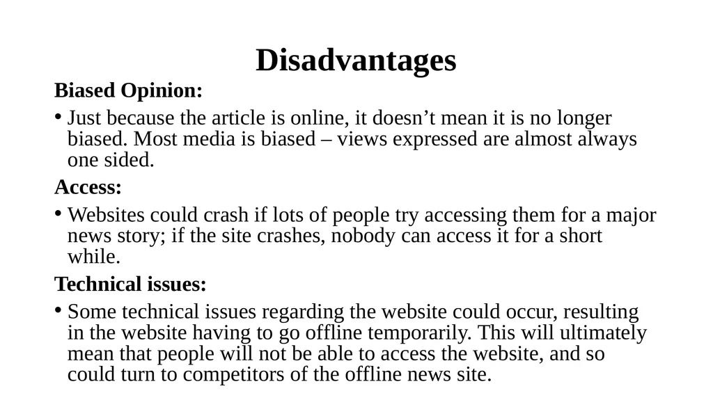Online Journalism Lecture Introduction to Mass - slide 18 of 20