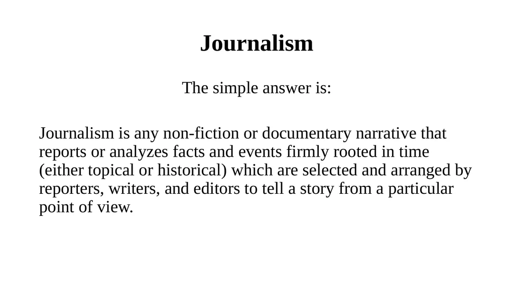 Online Journalism Lecture Introduction to Mass - slide 4 of 20