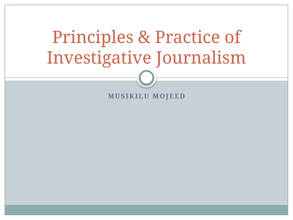 Musikilu Mojeed Principles & Practice of - slide 1 of 41