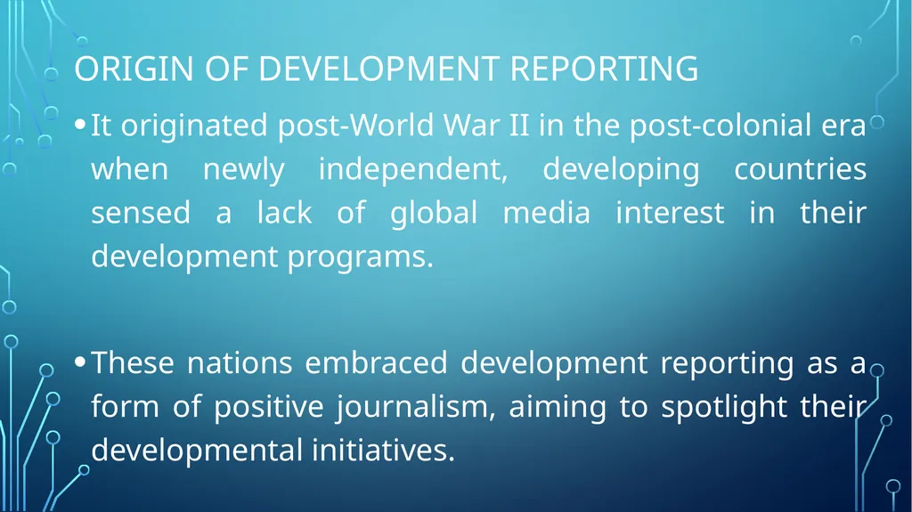 Development and Solution Reporting What you need - slide 5 of 30