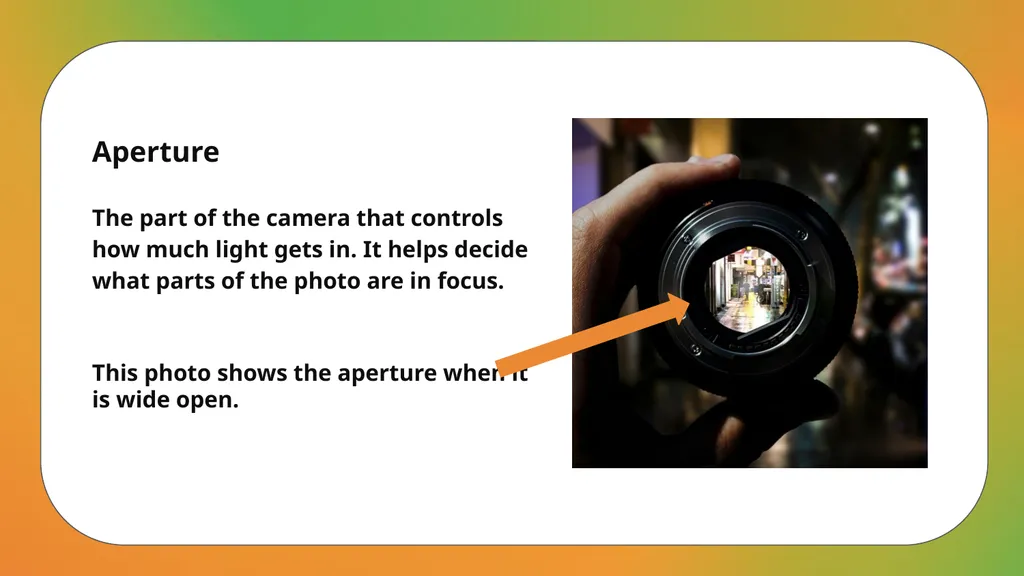 Curriculum links - Photography, Creative Arts, - slide 2 of 21