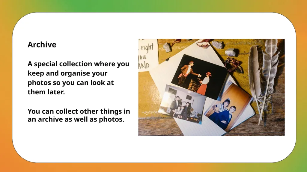 Curriculum links - Photography, Creative Arts, - slide 3 of 21