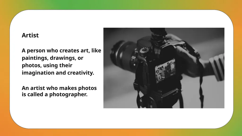 Curriculum links - Photography, Creative Arts, - slide 4 of 21