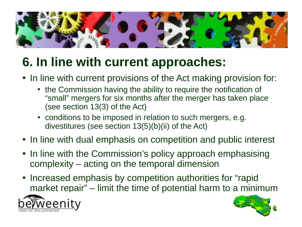 Standing Committee on Finance: Comments on - slide 19 of 22