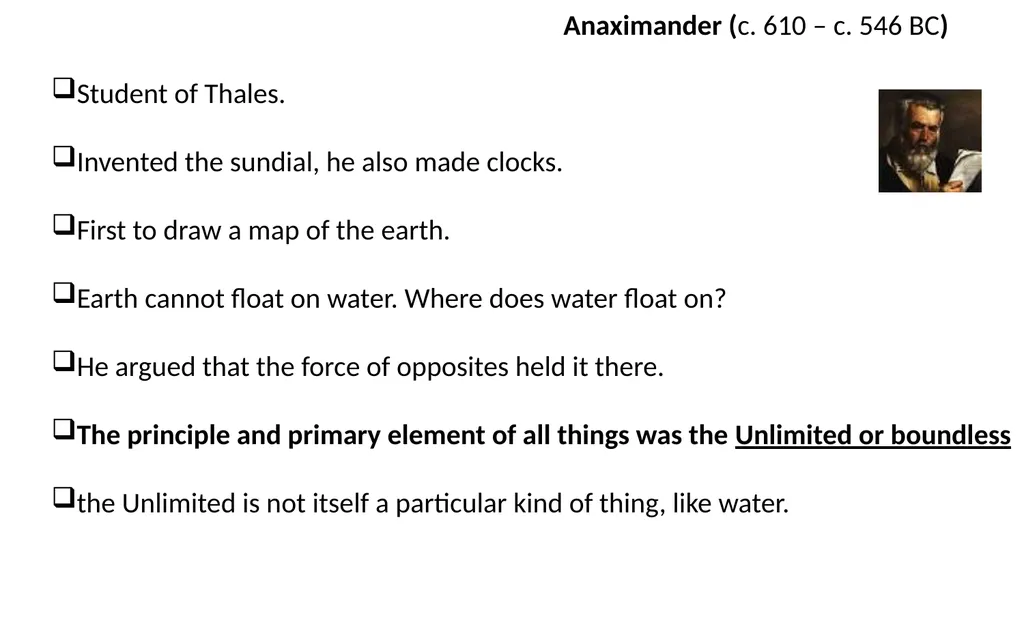 The Pre-Socratics were 6Th and 5Th century BCE - slide 12 of 74