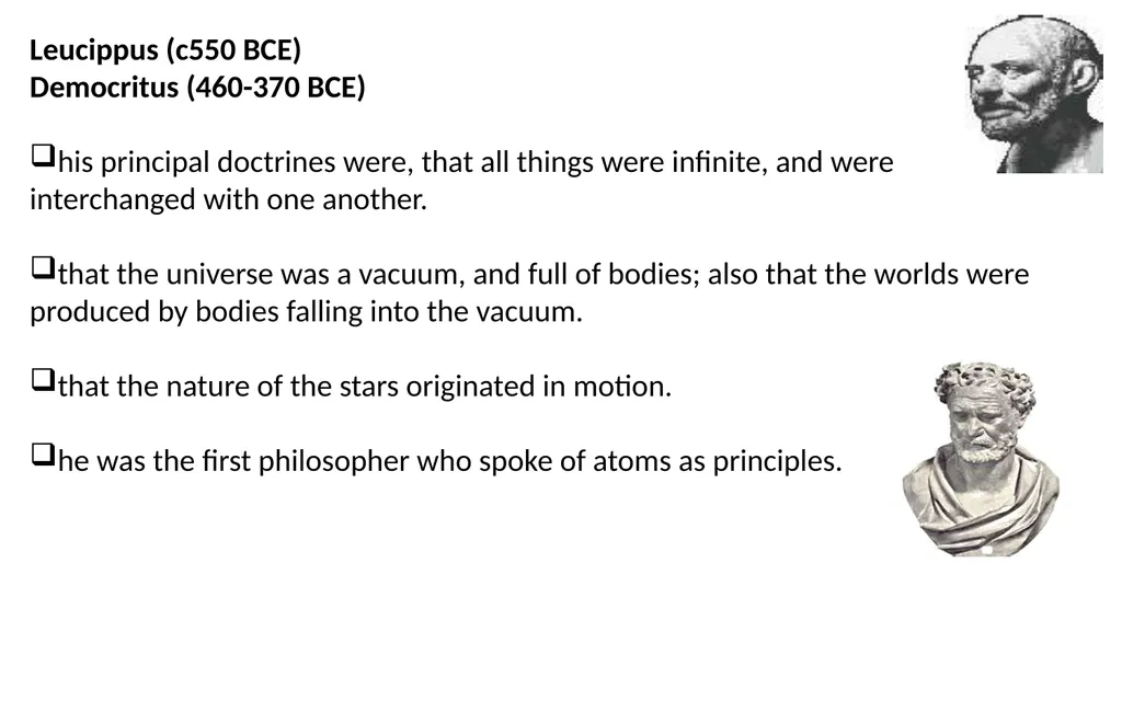 The Pre-Socratics were 6Th and 5Th century BCE - slide 54 of 74