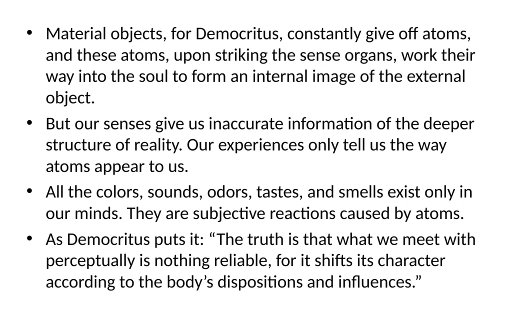 The Pre-Socratics were 6Th and 5Th century BCE - slide 56 of 74