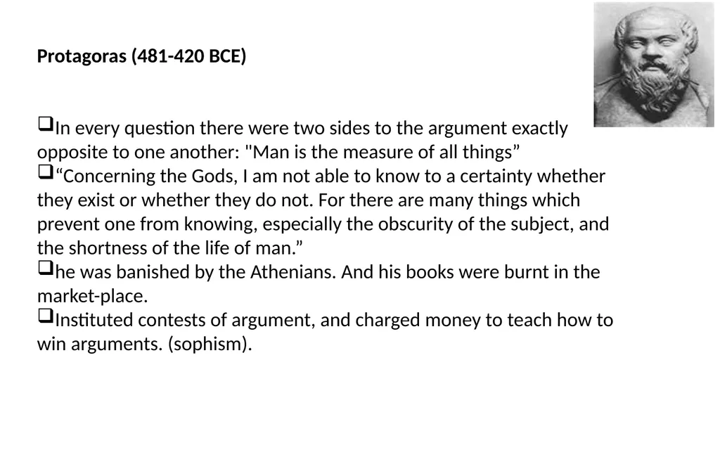 The Pre-Socratics were 6Th and 5Th century BCE - slide 59 of 74