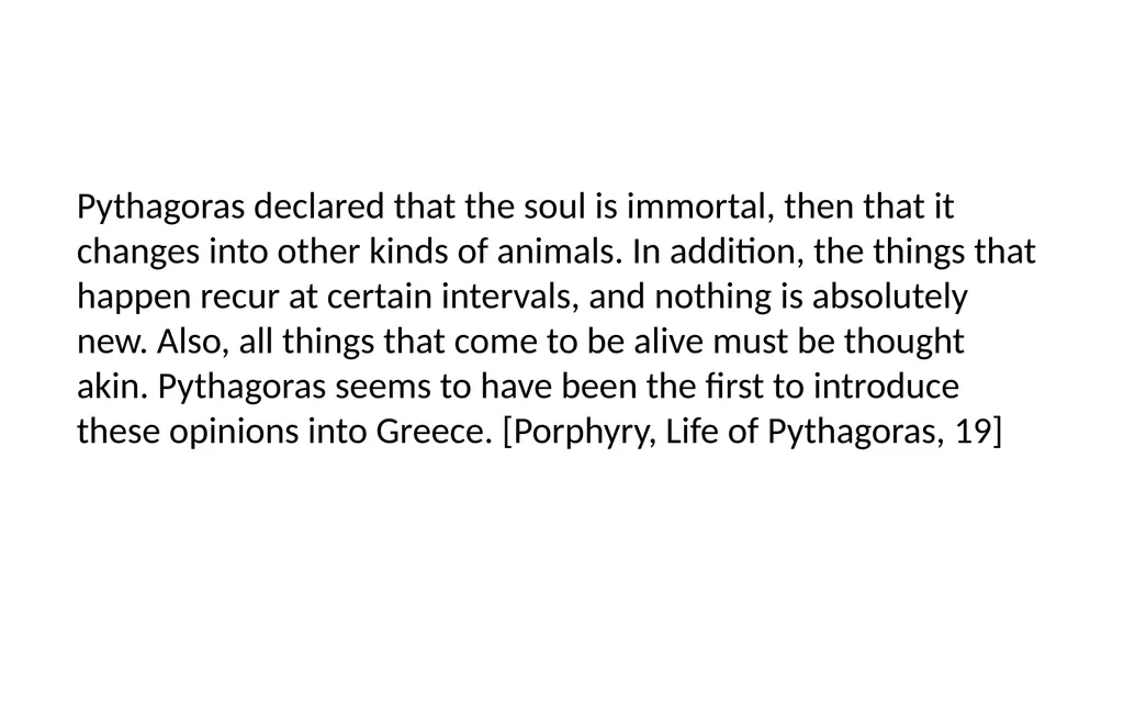 The Pre-Socratics were 6Th and 5Th century BCE - slide 22 of 74