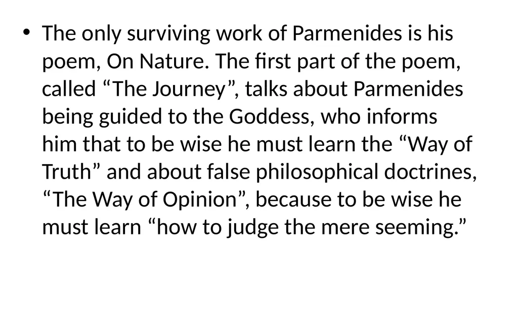 The Pre-Socratics were 6Th and 5Th century BCE - slide 36 of 74