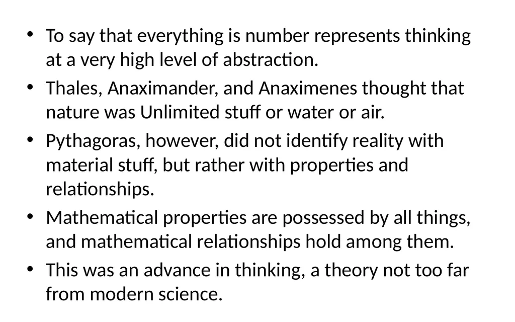 The Pre-Socratics were 6Th and 5Th century BCE - slide 26 of 74
