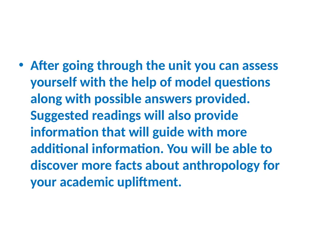 Socio-Cultural Anthropology Good Afternoon Dear - slide 6 of 9