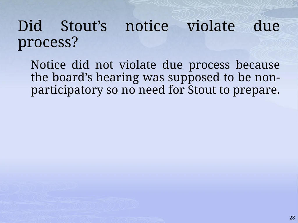 RULES AND RIGHTS: THE QUASI-JUDICIAL ROLE AND YOUR - slide 28 of 34