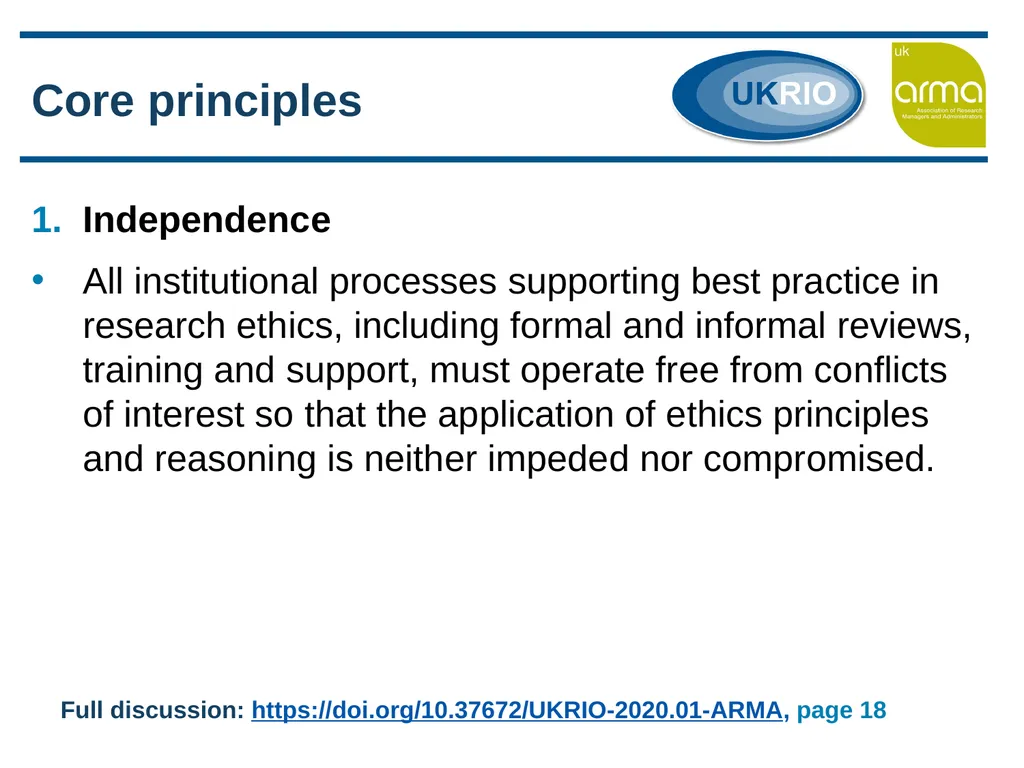 Research Ethics Support and Review in Research - slide 4 of 13