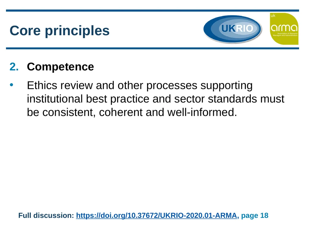 Research Ethics Support and Review in Research - slide 5 of 13